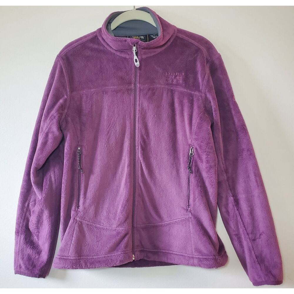 Mountain Hardwear Deep Pile Fleece Jacket Women's Small Pink Purple